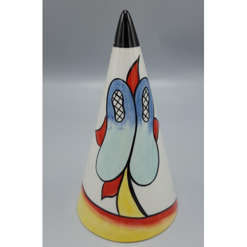 15A - LORNA BAILEY CONICAL SUGAR SHAKER IN THE LAKESIDE DESIGN Limited Edition Colourway Of Only 15 Produc... 