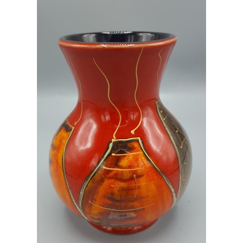 29 - ANITA HARRIS ART POTTERY VASE IN THE POTTERIES PAST DESIGN