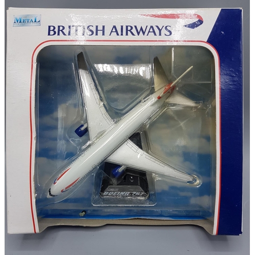 47 - DIE CAST BA BOING 767 PLANE (Boxed)