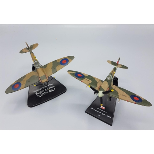 48 - DIE CAST SPITFIRES (2)