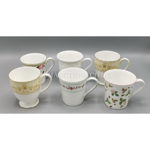 260 - WEDGWOOD CHINA MUGS (6)