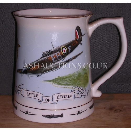 265 - CHINA RAF 50TH ANNIVERSARY TANKARD 