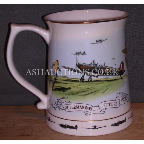 269 - CHINA RAF 50TH ANNIVERSARY TANKARD 