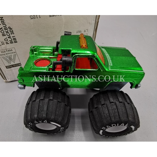 270A - DIE CAST BIG WHEEL TRUCK MAJORETTE 