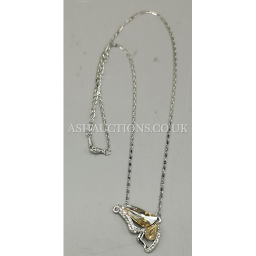 282 - BUTTERFLY PENDANT On CHAIN