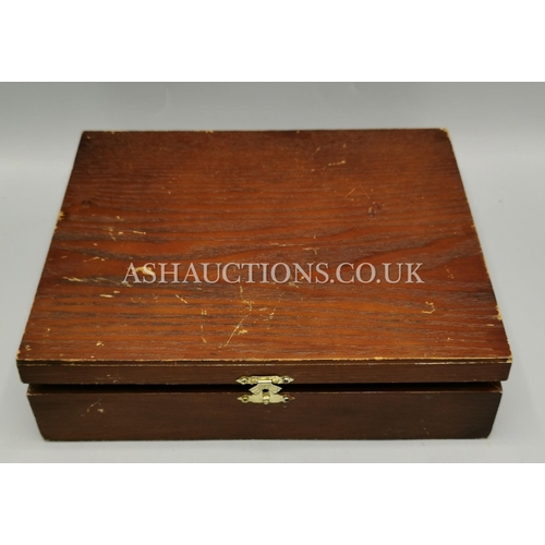 625 - WOODEN JEWELLERY BOX