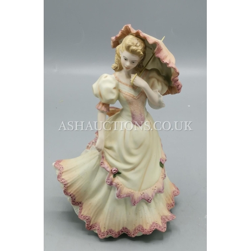 54 - COALPORT Large 21.6cm FIGURINE 