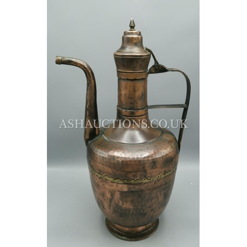 60G - COPPER (Hand Finished) WINE JUG