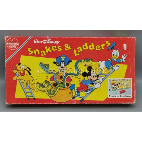 627 - DISNEY SNAKE & LADDERS (Original Box) c1950s