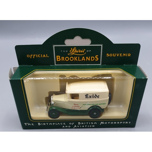 586 - LLEDO 'DAYS GONE' Series 1932 FORD MODEL A PANEL VAN. SPIRIT OF BROOKLANDS SOUVENIR (Original box)