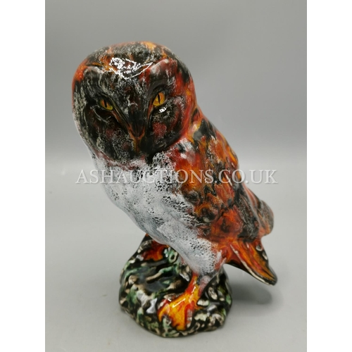 595 - ANITA HARRIS ART POTTERY MODEL OF AN OWL