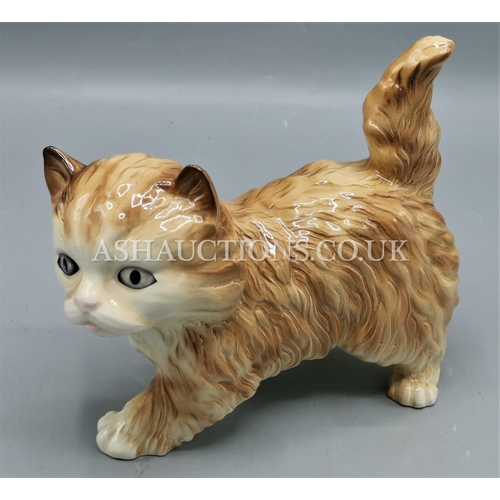 104 - H.WAIN & Sons (Melba Ware) MODEL OF A CAT