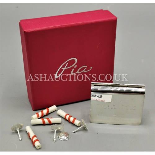 569 - PRESENTED AS SILVER PLATED WISH BOX