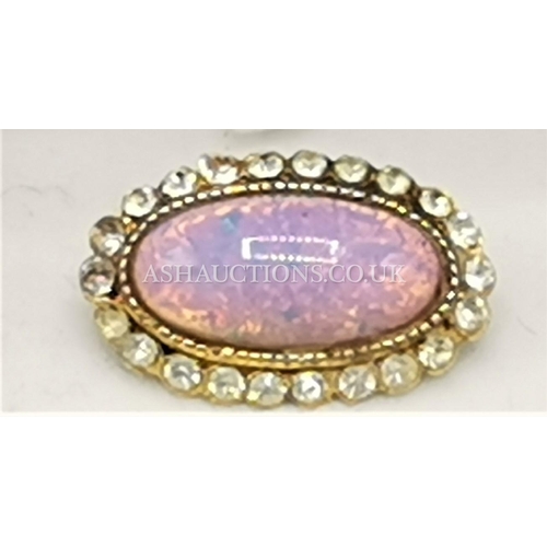 594 - OPAL BROOCH