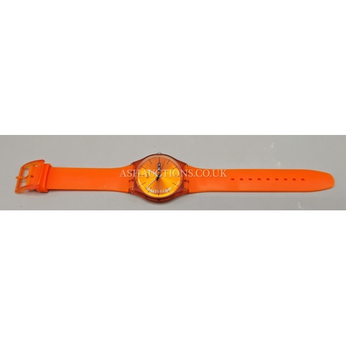 70A - SWATCH WATCH (Orange)