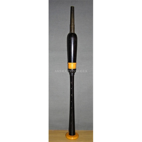 436 - EBONY & BONE CHANTER (For Bagpipe Practice) (Please Note This Lot WILL NOT BE PACKED OR POSTED...PIC... 