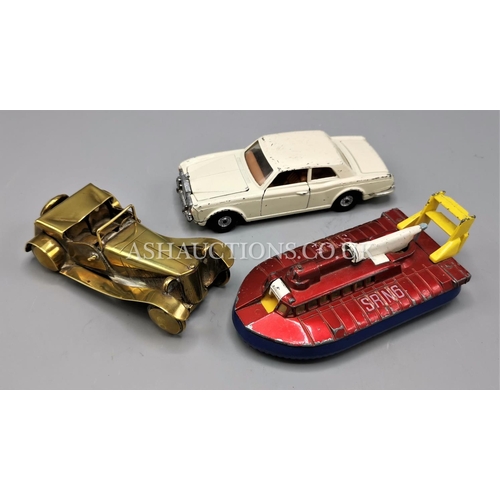 507 - DIECAST METAL DINKY CORGI Plus HAND MADE BRASS MORGAN CAR