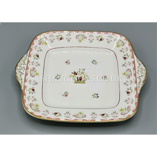 523 - WEDGWOOD CHINA BREAD & BUTTER PLATE IN THE BIANCA DESIGN