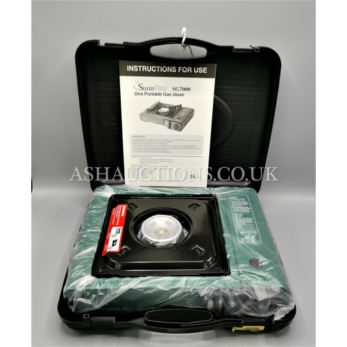 527 - SUNGAS SG700 UNO PORTABLE GAS STOVE (As New)  (Please Note This Lot WILL NOT BE PACKED OR POSTED...P... 