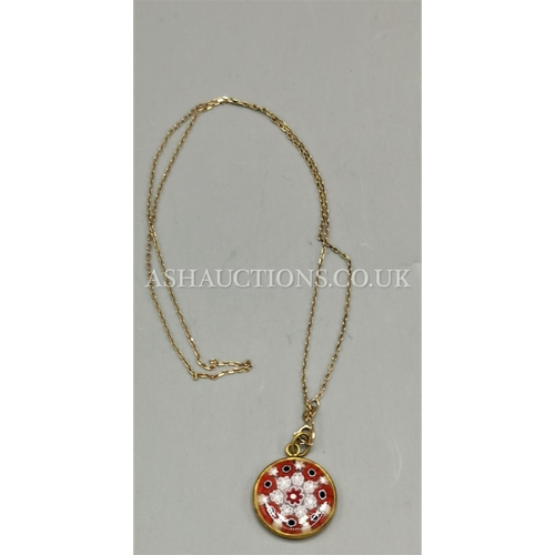 567 - PRESENTED AS GOLD (375) PENDANT On CHAIN