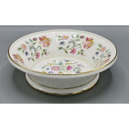 604 - MINTON CHINA BOWL IN THE HADDON HALL DESIGN