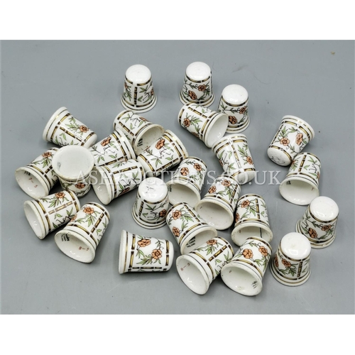 585 - HAMMERSLEY BONE CHINA THIMBLES (Large Qty Of)