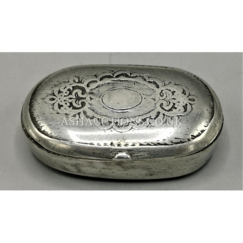 588 - PEWTER VICTORIAN SNUFF BOX