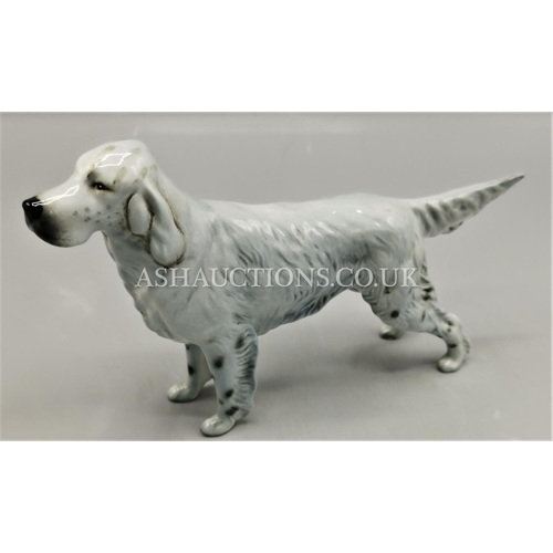 37 - BESWICK Large MODEL OF A DOG (Back leg Reglued)