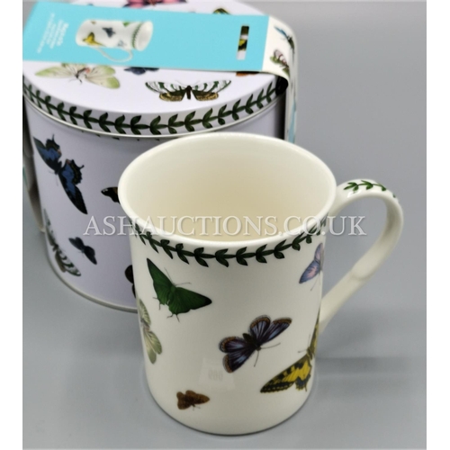 599 - PORTMEIRION MUG  IN THE  BOTANIC GARDEN DESIGN (With Presentation Tin)