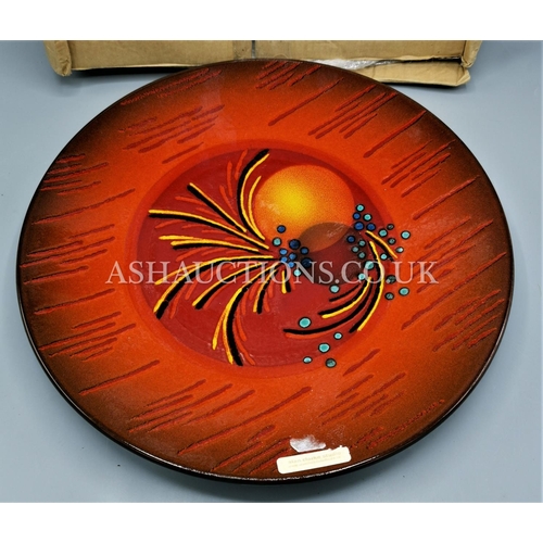 8 - ALAN CLARKE STUDIO'S Large 40cm Dia (Hand Painted) CHARGER 