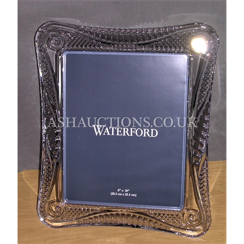 111 - WATERFORD CRYSTAL PHOTO FRAME IN THE SEAHORSE DESIGN (Original Box)