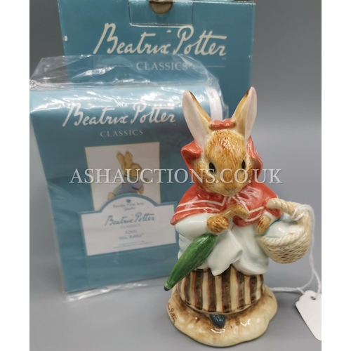 130W - BORDER FINE ARTS BEATRIX POTTER CHARACTER FIGURINE 