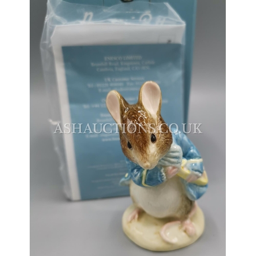 130Z - BORDER FINE ARTS BEATRIX POTTER CHARACTER FIGURINE 