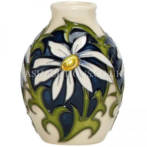 141 - MOORCROFT Miniature 5cm VASE (Shape No 3/2) 