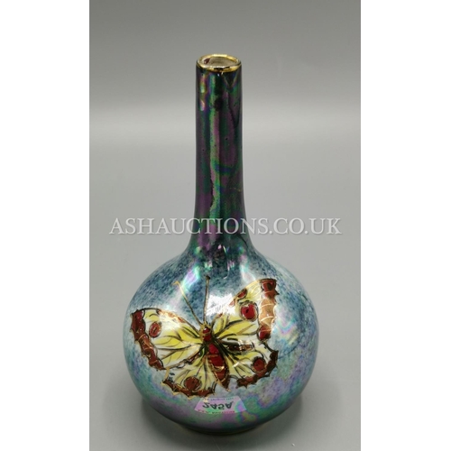 245A - LUSTRE BUD VASE IN THE BUTTERFLY DESIGN