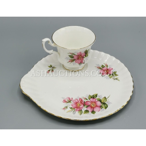 264 - ROYAL ALBERT CHINA BREAKFAST SET IN THE REVERIE DESIGN