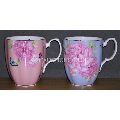 321 - ROYAL ALBERT CHINA (Set Of Two) MUGS IN THE HOPE DESIGN