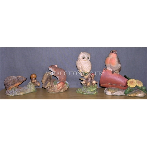 332 - AYNSLEY & COALPORT ASSORTED ANIMALS (4)