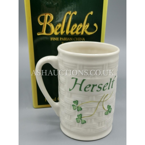 380 - BELLEEK MUG (Original Box)