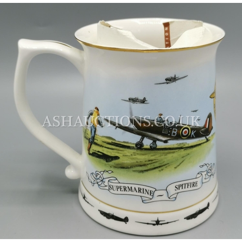 421 - CHINA BATTLE OF BRITAIN ANNIVERSARY TANKARD 