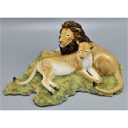 57 - SHERRATT & SIMPSON MODEL OF LIONS