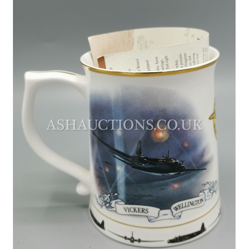 431 - CHINA BATTLE OF BRITAIN ANNIVERSARY TANKARD 