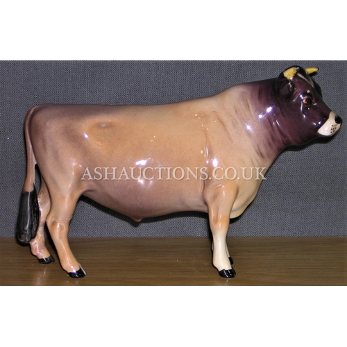 355 - BESWICK 11.9cm MODEL OF A JERSEY BULL 