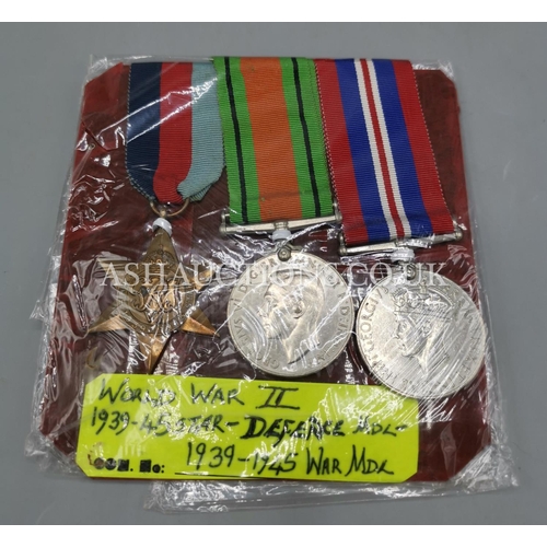 234 - TRIO OF WWII MEDALS