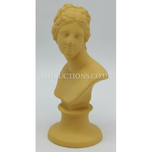 285A - WEDGWOOD YELLOW JASPER WARE Miniature BUSTS