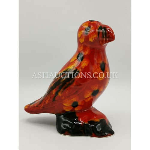 1021 - ANITA HARRIS ART POTTERY Large MODEL OF A PUFFIN (Signed In Gold)