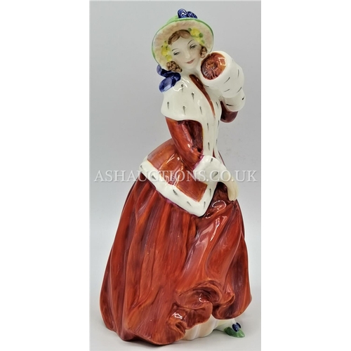 141 - ROYAL DOULTON Large 17.8cm FIGURINE 