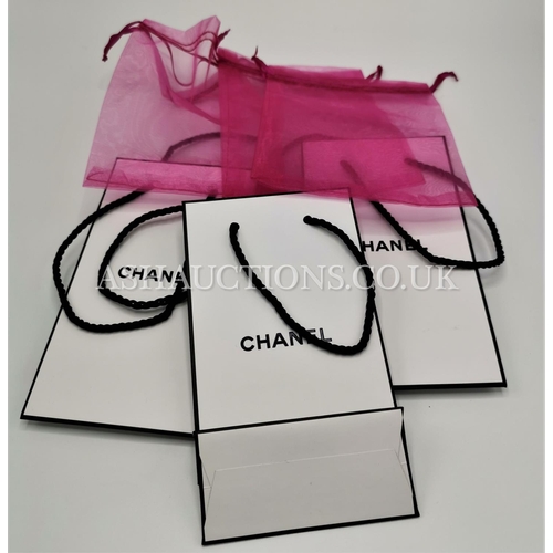 1579 - CHANEL GIFT BAGS (3) & 3 OTHERS