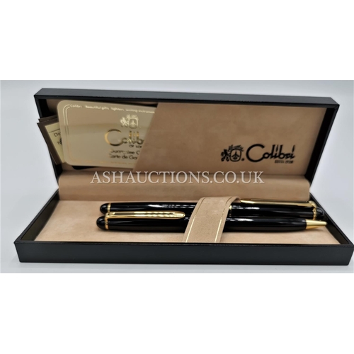 1584 - COLIBRI FOUNTAIN PEN & BIRO  (Original Box And Papers)