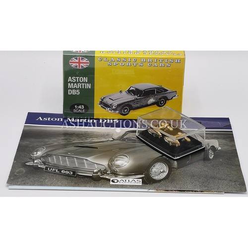 307 - ATLAS EDITIONS 1:43 SCALE DIE-CAST MODEL OF AN ASTON MARTIN DB5 (Original Box Which Is Still Sealed ... 